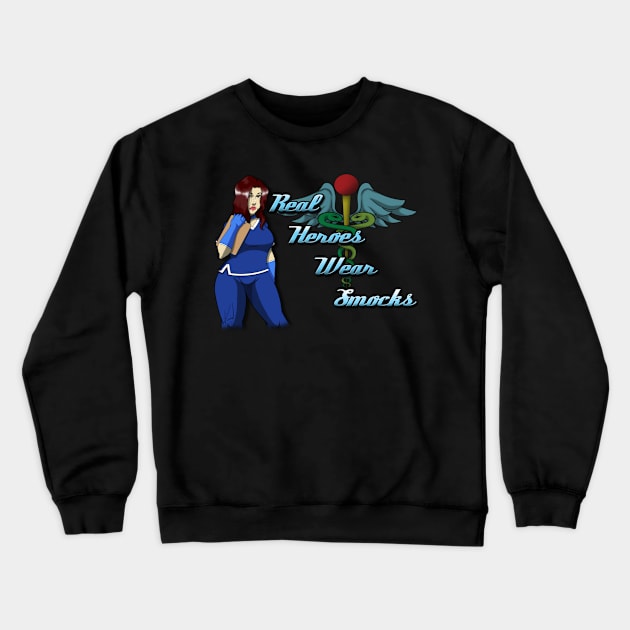 Heroes in Smocks Crewneck Sweatshirt by EnegDesign